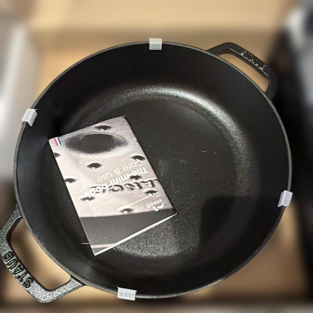 ストウブ staub 鍋 ブレイザーソテーパン 28cmブラック [並行輸入品]
