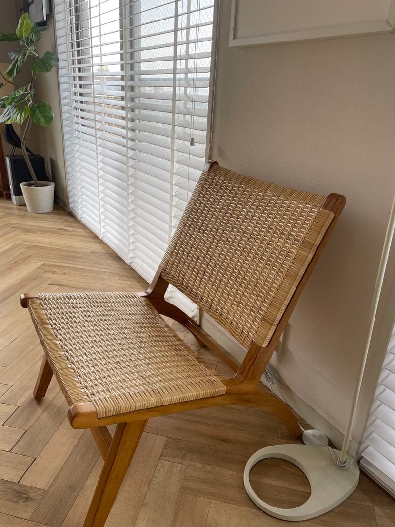 A様ラタン ローチェア キューバチェア風