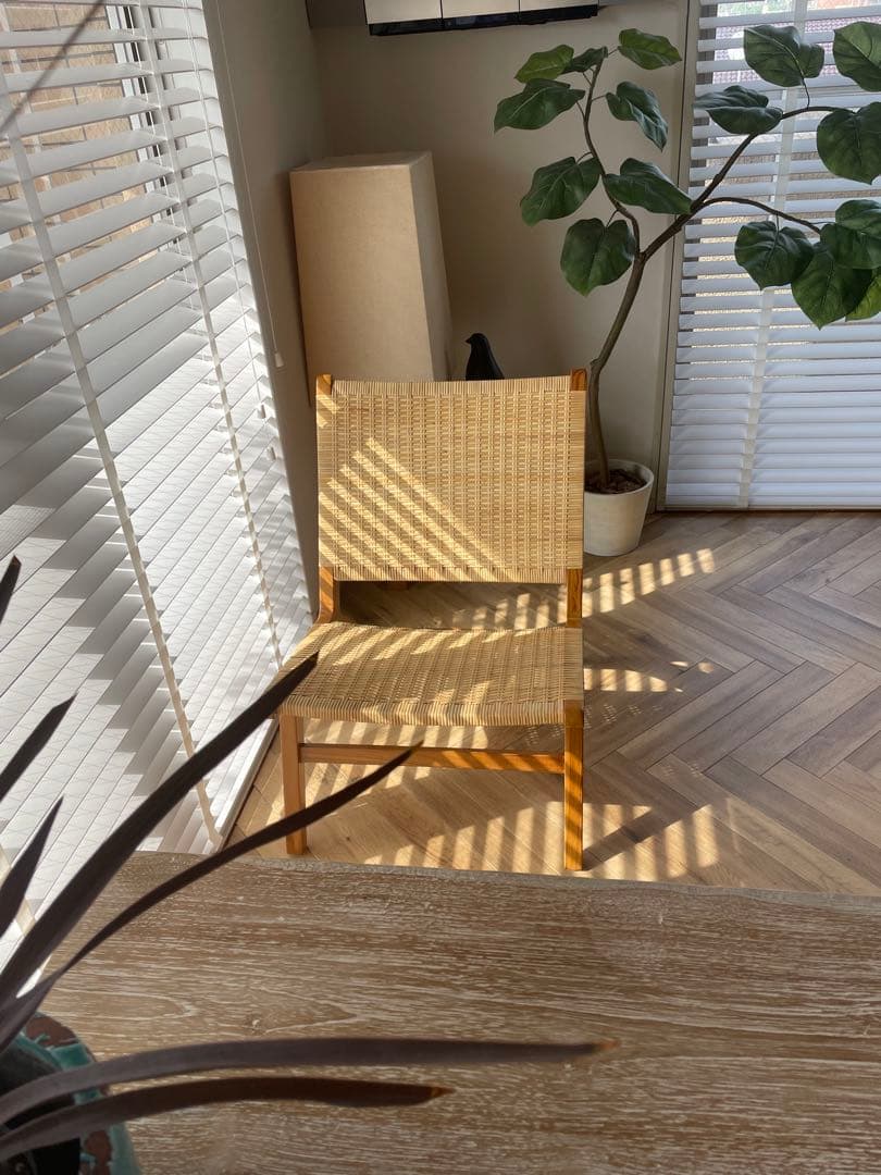A様ラタン ローチェア キューバチェア風