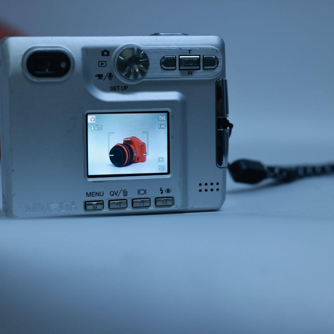 スマホ転送可 MINOLTA デジタルカメラ メモリーカード他付 コンデジ