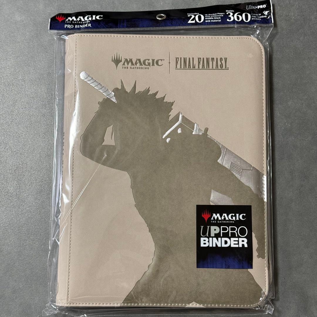 【UltraPro】クラウド・セフィロス バインダー MTG FF ウルトラプロ