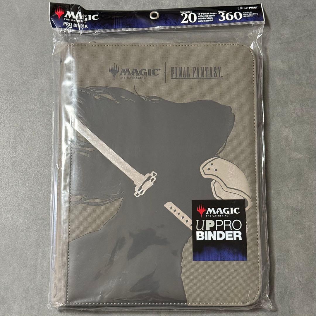 【UltraPro】クラウド・セフィロス バインダー MTG FF ウルトラプロ