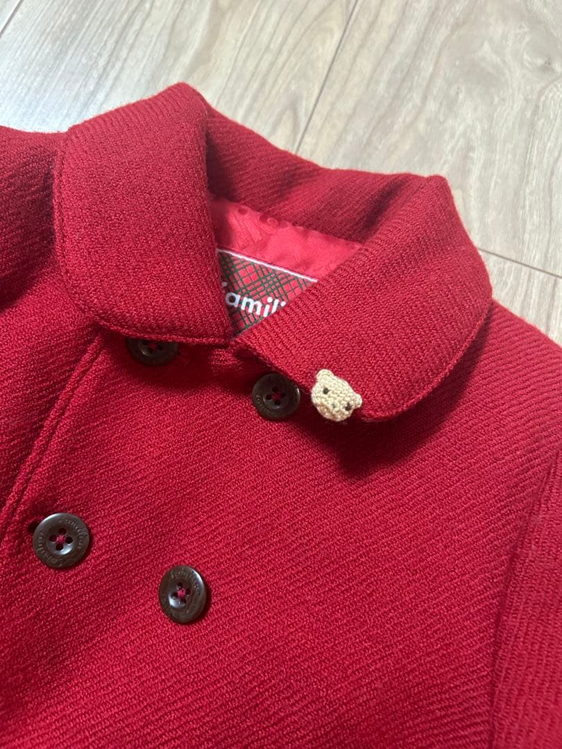 現行品　ファミリア　コート　100 定価42350円