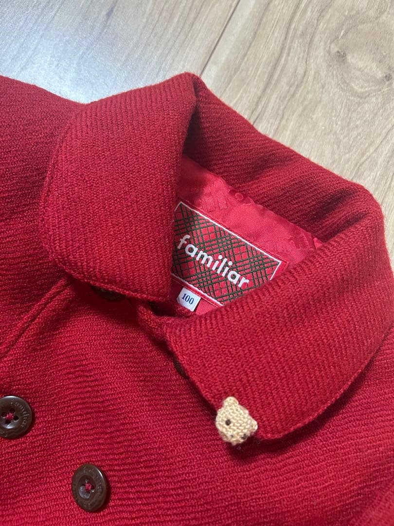 現行品　ファミリア　コート　100 定価42350円