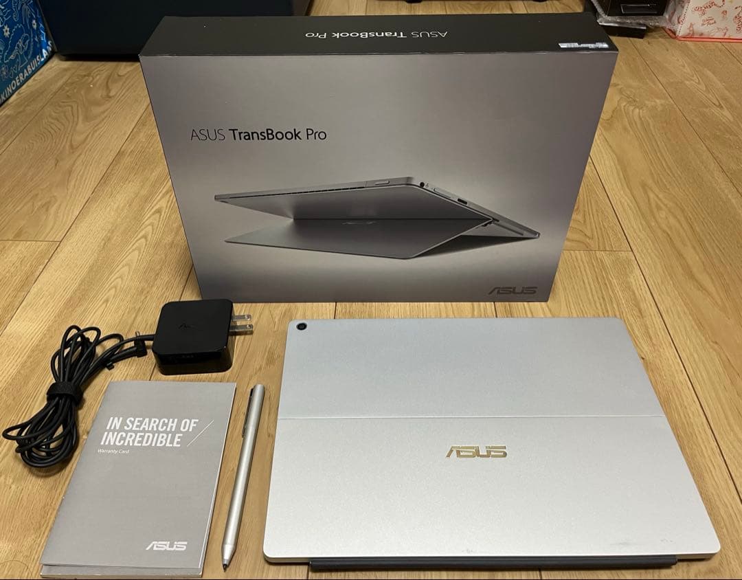 【2in1モバイルPC】ASUS TransBook Pro【付属品完備】