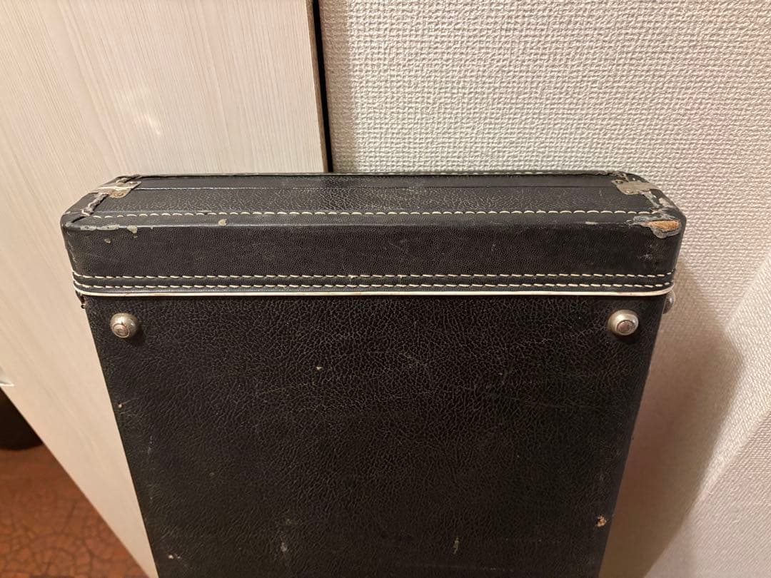 60〜70年代フェンダージャズベプレベ用ブラックトーレックスケース　Fender