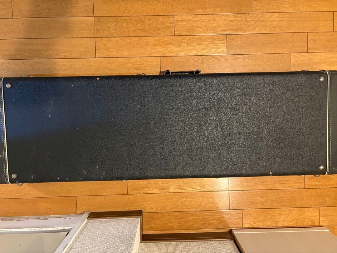 60〜70年代フェンダージャズベプレベ用ブラックトーレックスケース　Fender