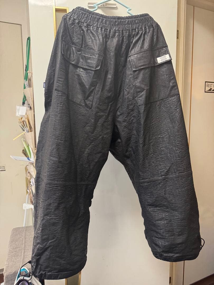 週末割！bsrabbit ワイド　パンツ　レザー　2XL スノーボード　完売品
