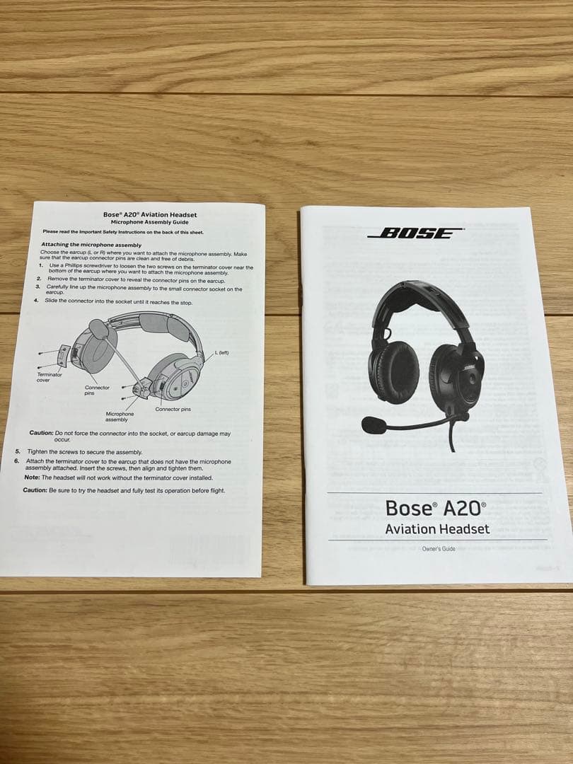 BOSE A20 aviation headset〈U174 DY〉