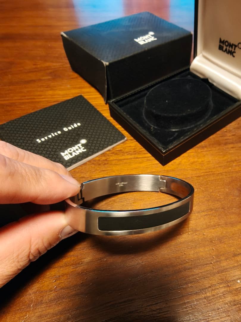 MONTBLANC ドイツ製　スチール ブレスレット