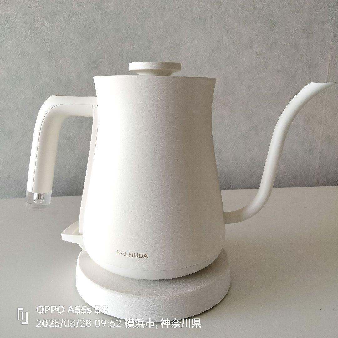 BALMUDA The pot バルミューダ　電気ケトル　ホワイト　白　　499