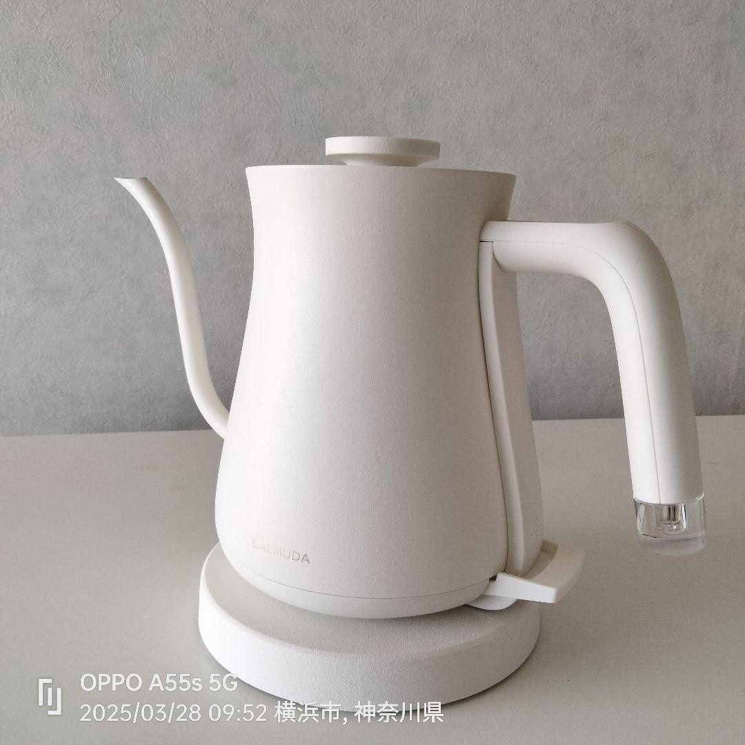 BALMUDA The pot バルミューダ　電気ケトル　ホワイト　白　　499