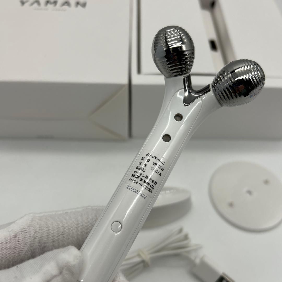 【新品同様】YA-MAN WAVY mini ウェイビー ミニ EP16W