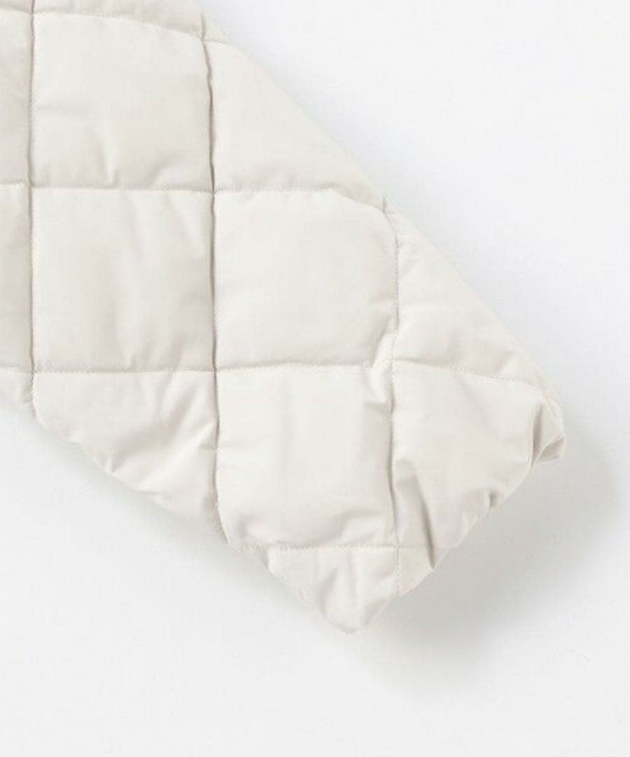 UNFILO×TAION キルティング ショート丈ブルゾン アイボリー Sサイズ