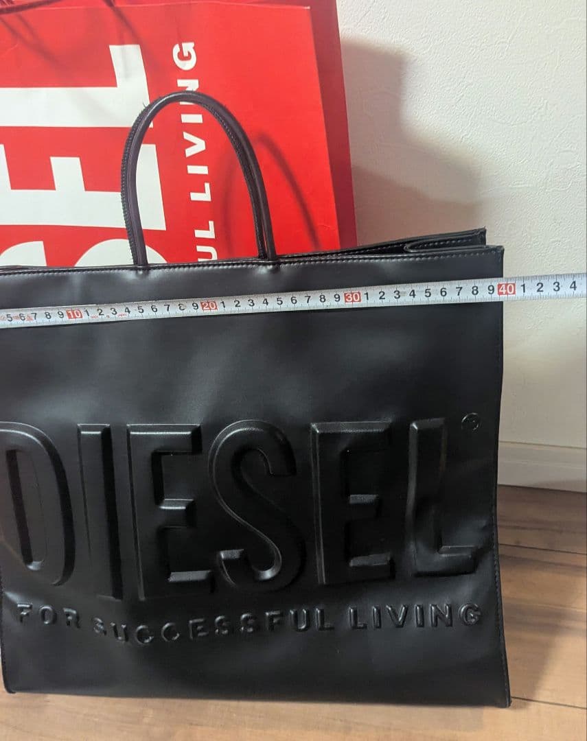 DIESEL　ディーゼル ブラック トートバッグ