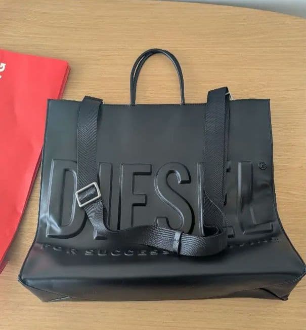 DIESEL　ディーゼル ブラック トートバッグ