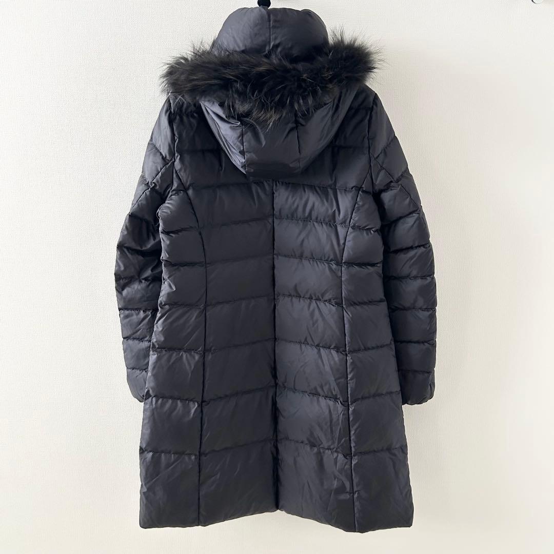 23区 シレータフタロングダウンコート　ネイビー　38