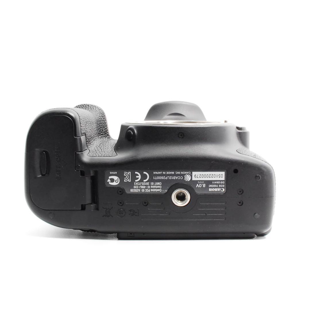 Canon EOS 70D✨Wi-Fi 液晶反転不可　一眼レフカメラ　Wレンズ