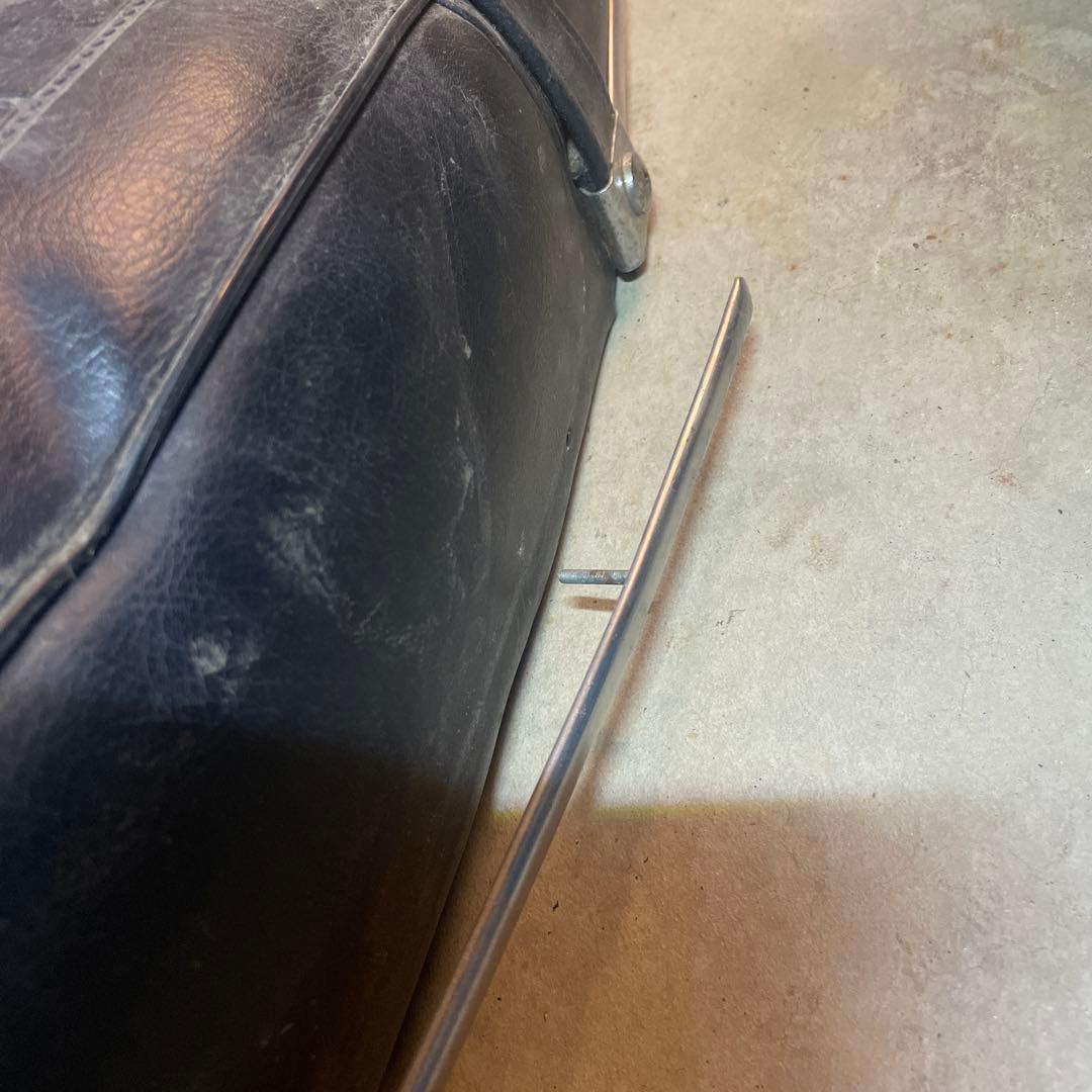 CB750　HONDA バイクシート 黒 キルティングデザイン