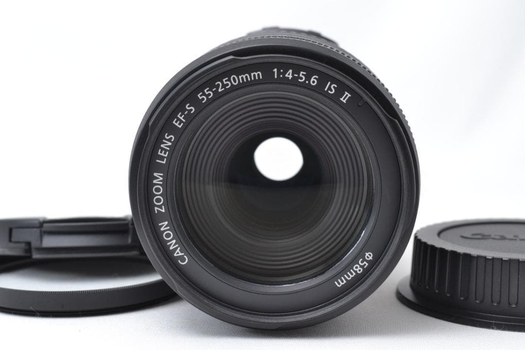 ■ 美品 ■ キャノン　Canon EF-S 55-250mm IS Ⅱ