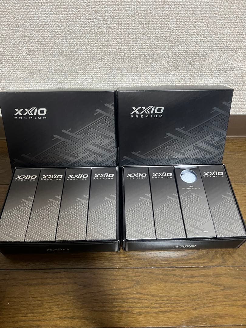 【新品未使用】XXIOプレミアム ゴルフボール ホワイト 2ダース