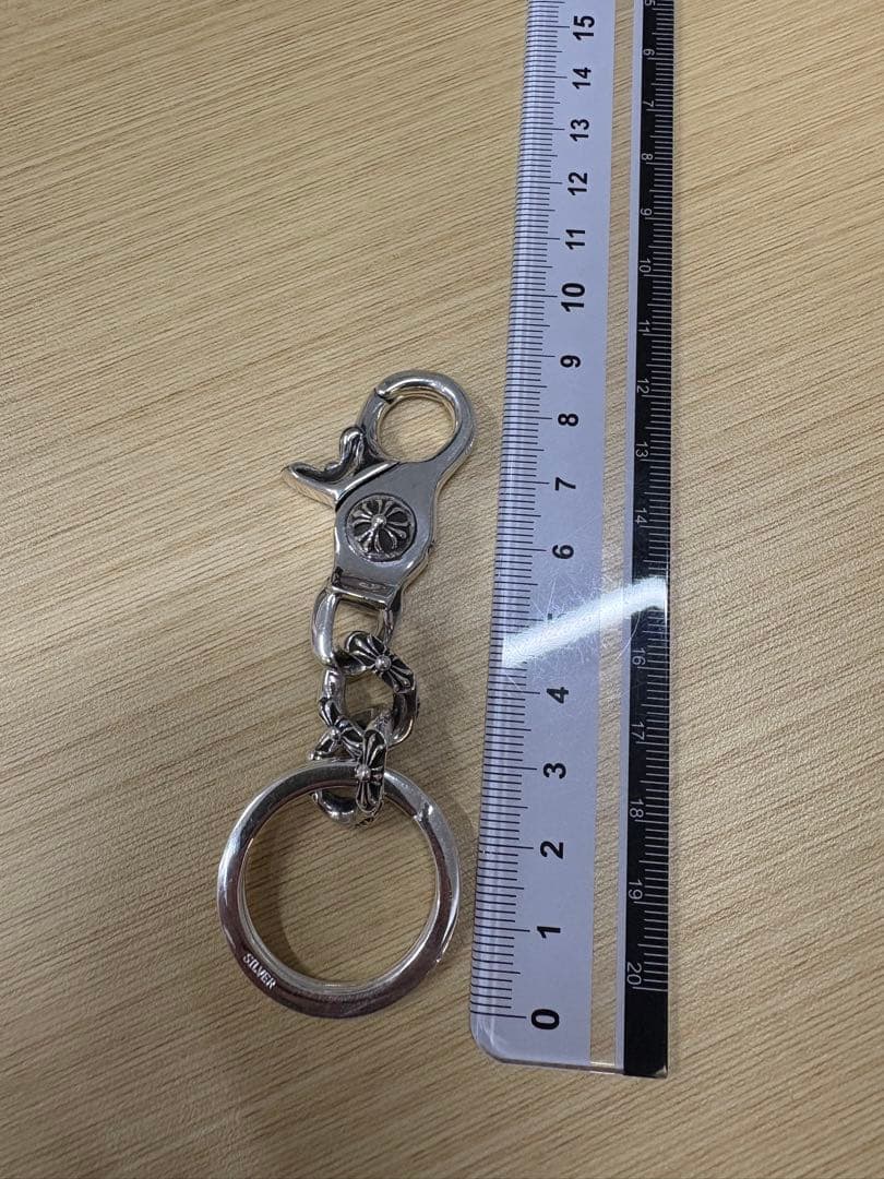 人気 キーリング クロム ブレスレット アクセサリー【匿名配送】ポーチクロス付