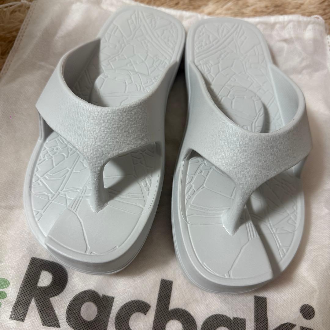 Racbaki ラクバキ イージーサンダル グレー