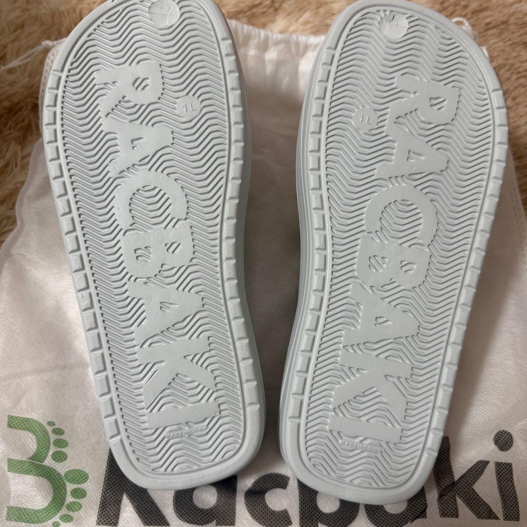 Racbaki ラクバキ イージーサンダル グレー