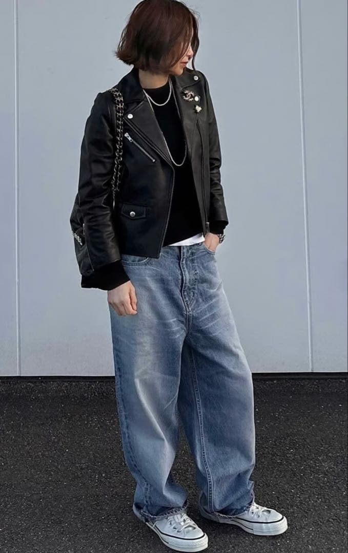 ok.soon original wide denim blue サイズ1