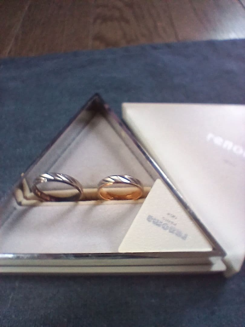 プラチナ900renoma ツイストデザインリング 11号 17号