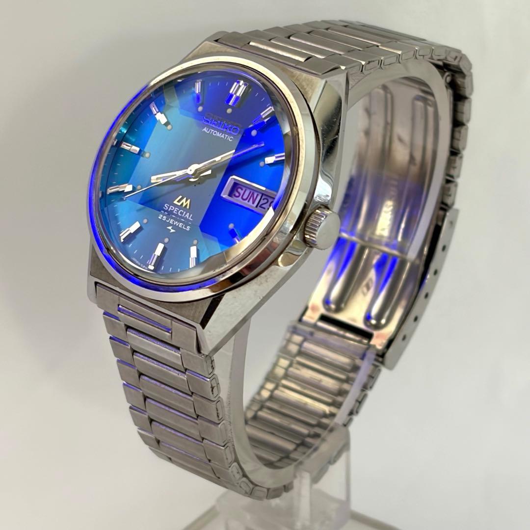 希少　SEIKO LM Special 25JEWELS 稼動品　ブルー