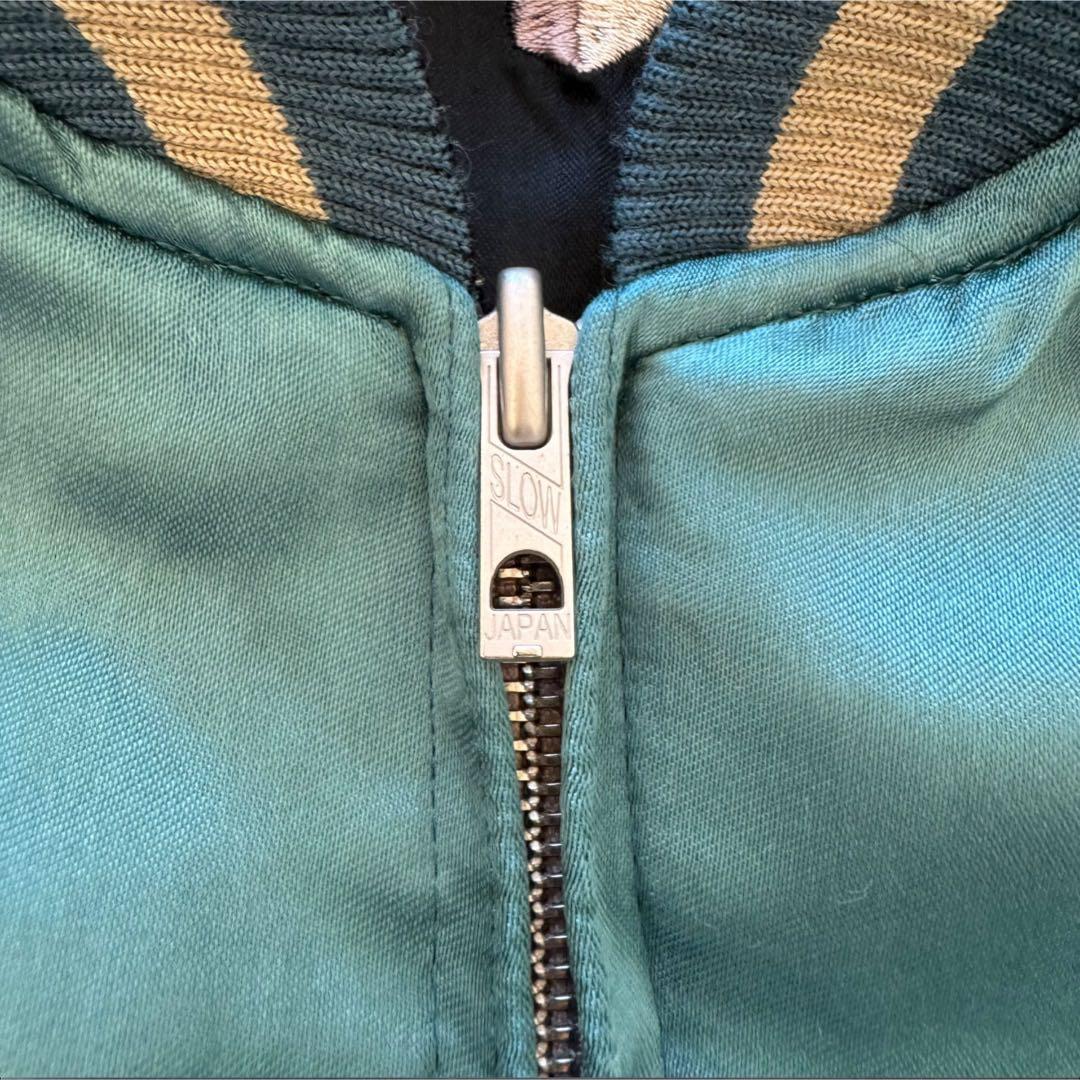 花旅楽団　リバーシブルスカジャン　風神雷神　SCRIPT レーヨン　和柄