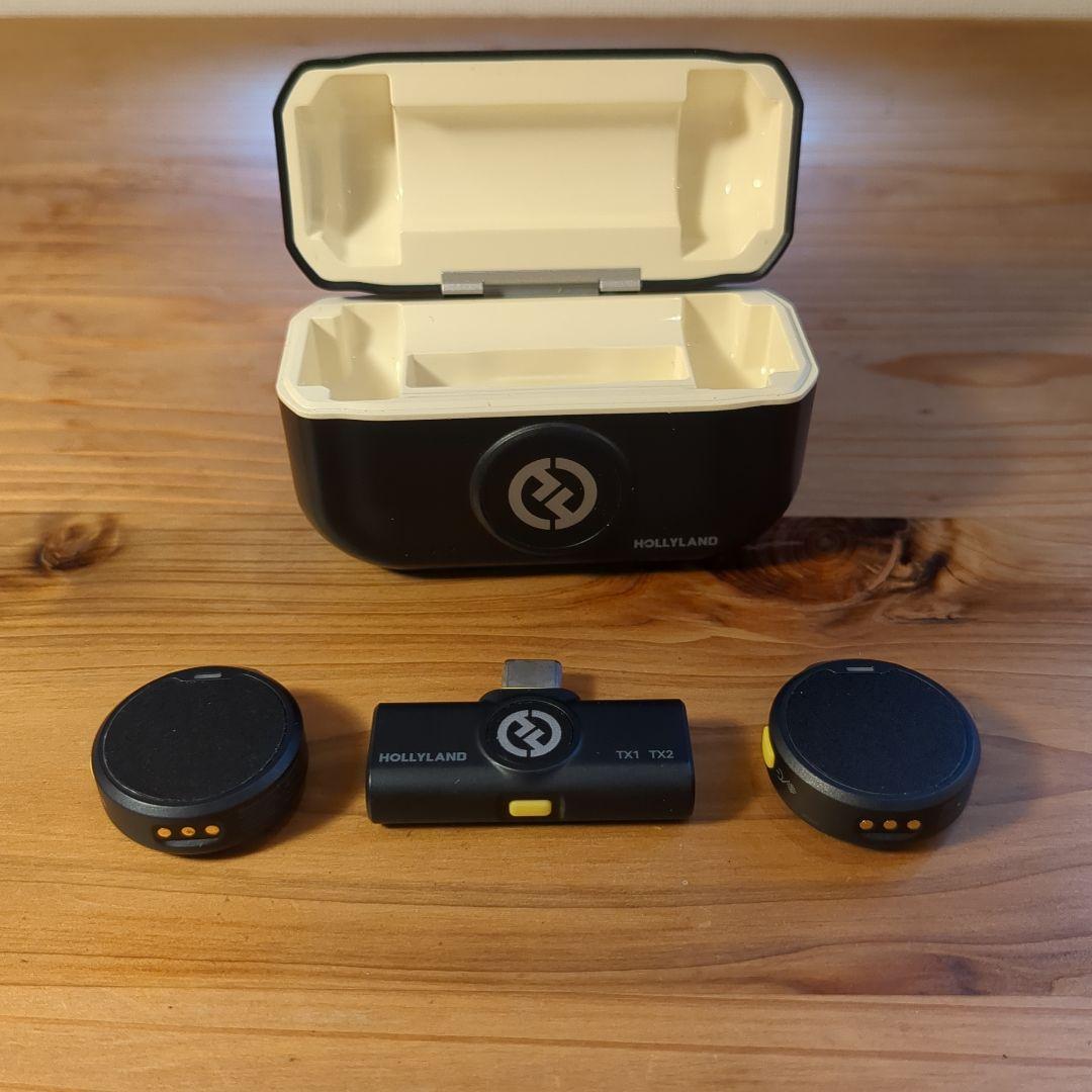 【美品】Hollyland Lark M2 ワイヤレスマイク Type-C