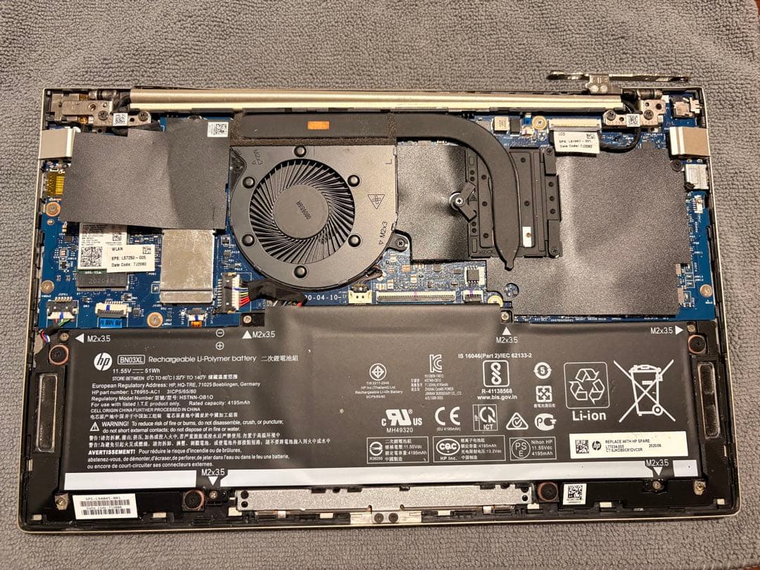 ジャンク品 HP ENVY 13-ba0001TU 2020年モデル