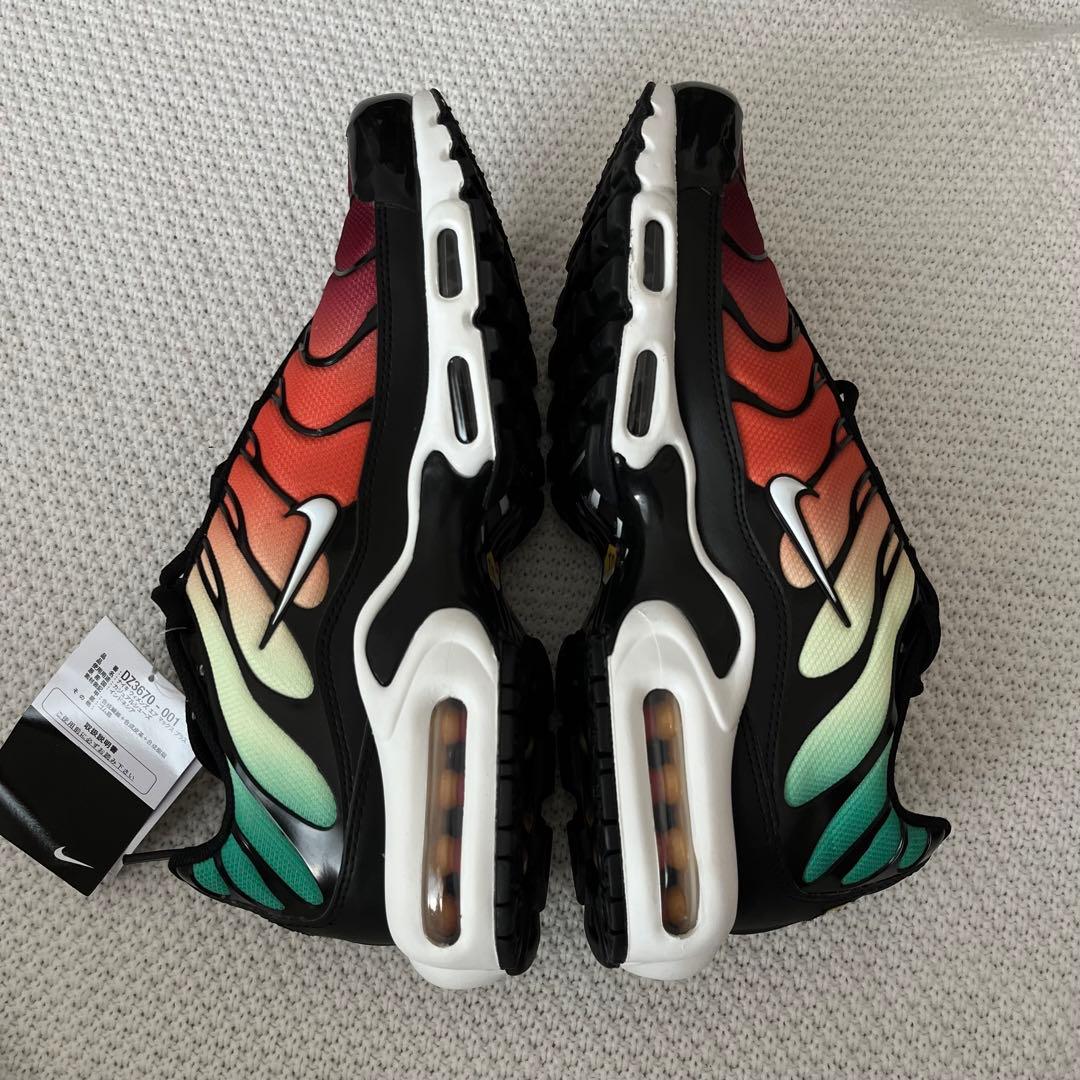 【新品未使用】 ナイキ エアマックス プラス マルチカラー 希少 人気デザイン
