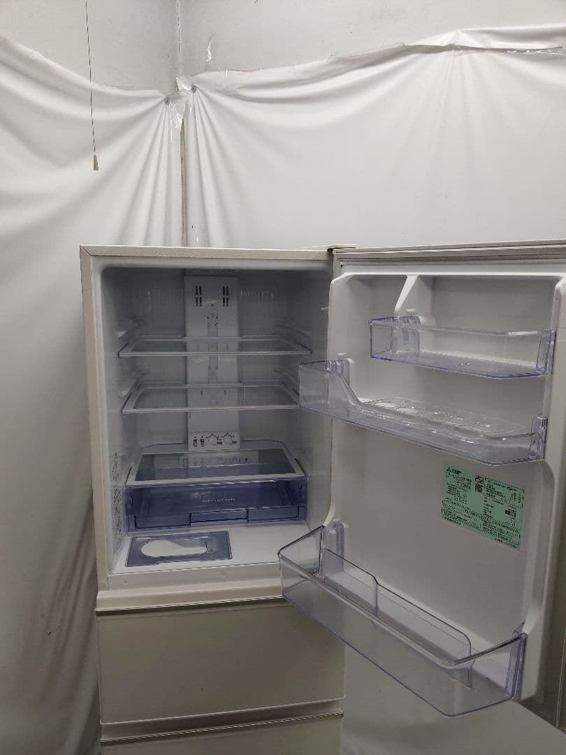 三菱 ノンフロン 冷凍 冷蔵庫 MR-CX27F-W 2020年製