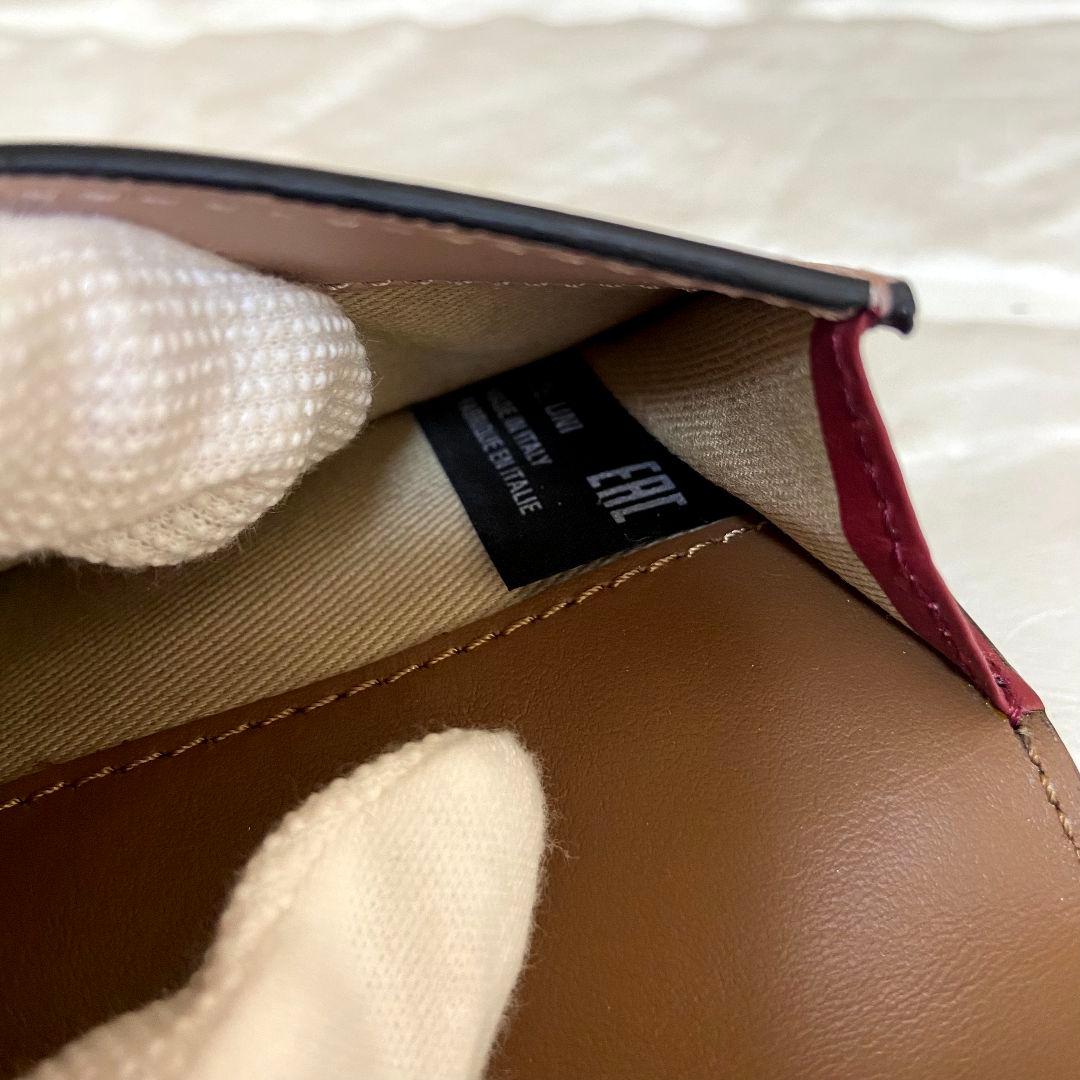 【新品同様】MARNI　マルニ　三つ折り財布　PFMOW02U23