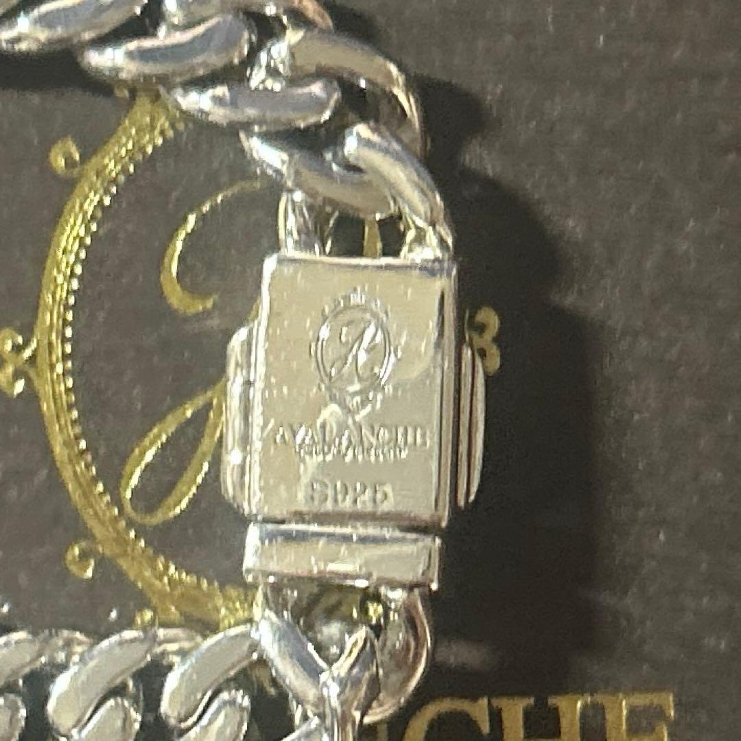 そ*ん様 アヴァランチマイアミチェーンブレスレット　19cm幅7mm シルバー9