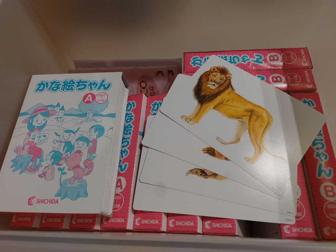 かな絵ちゃん A B セット 七田式 フラッシュカード