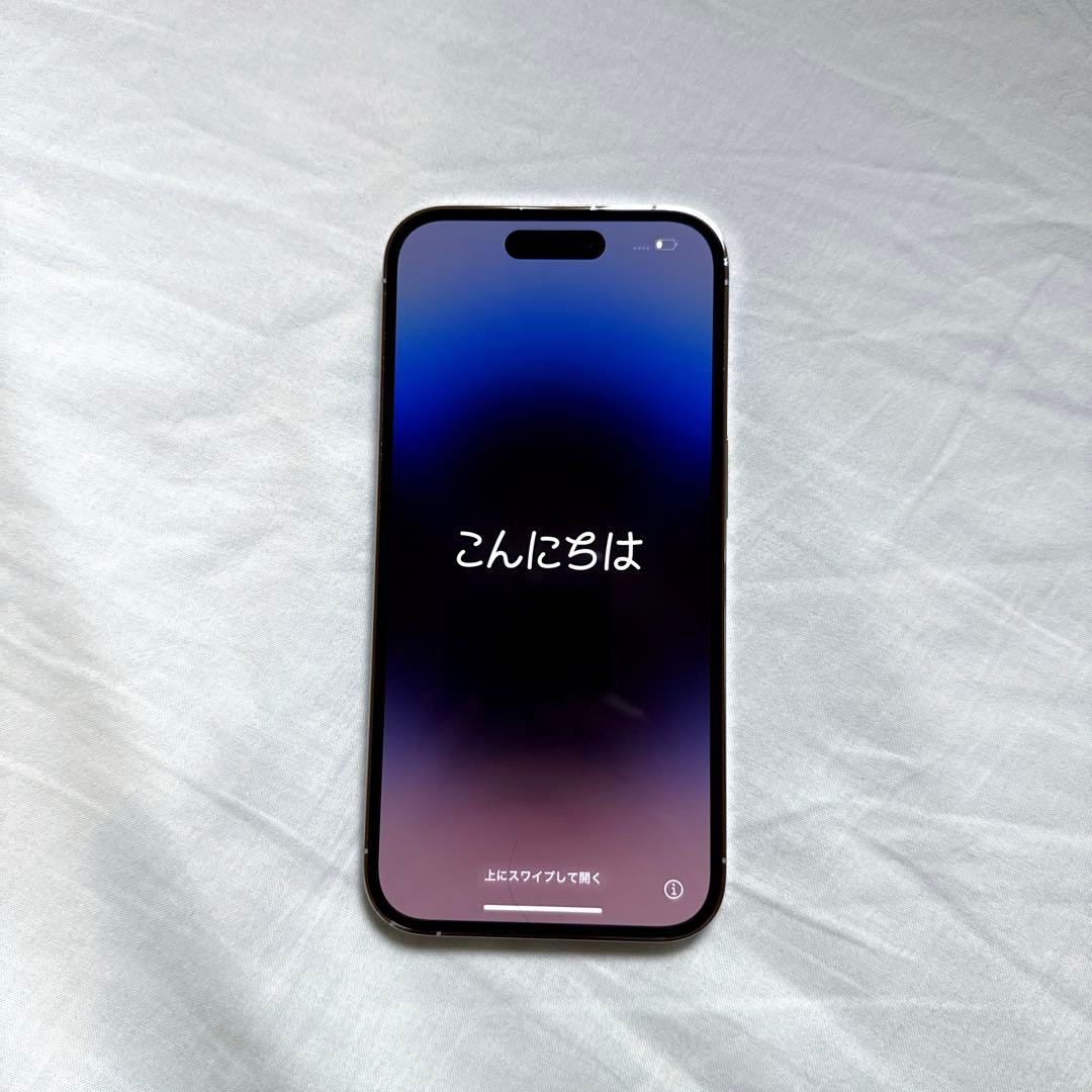 【美品】iPhone 14 Pro 256GB シルバー SIMフリー 本体のみ