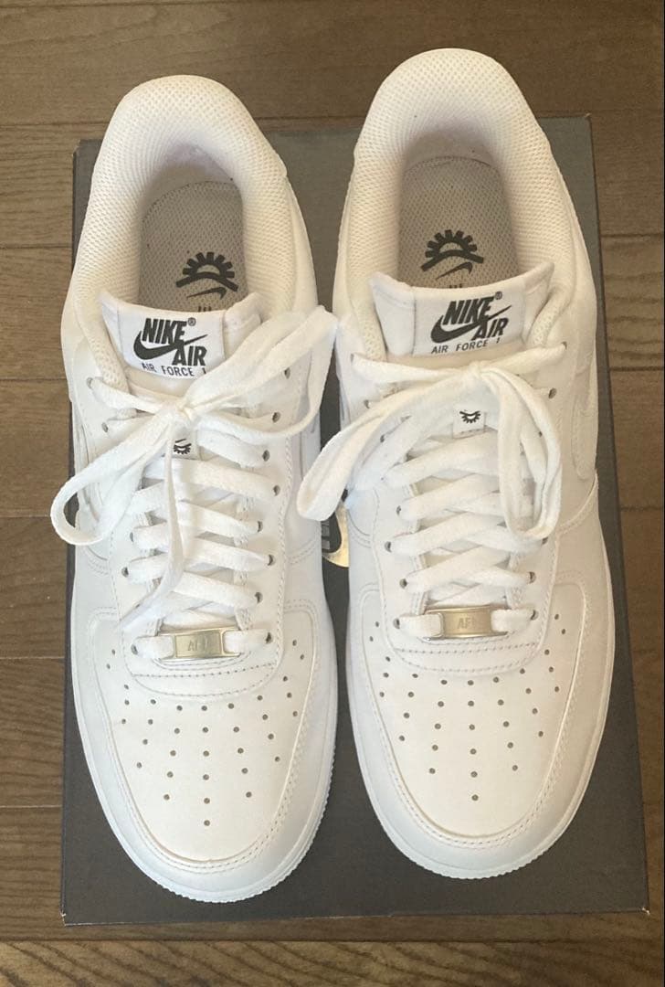 ナイキ　エアフォース1 イージーオン　27cm オールホワイト