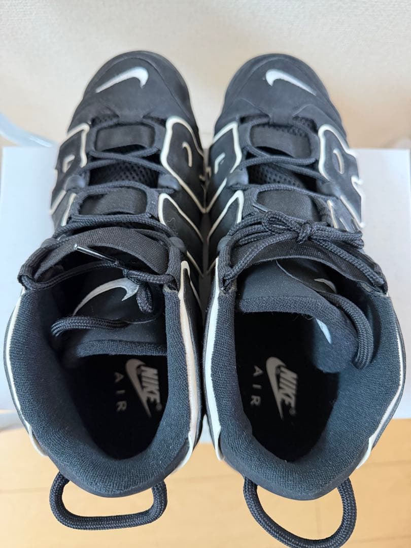 NIKE AIR MORE UPTEMPO モアテン ブラック ホワイト