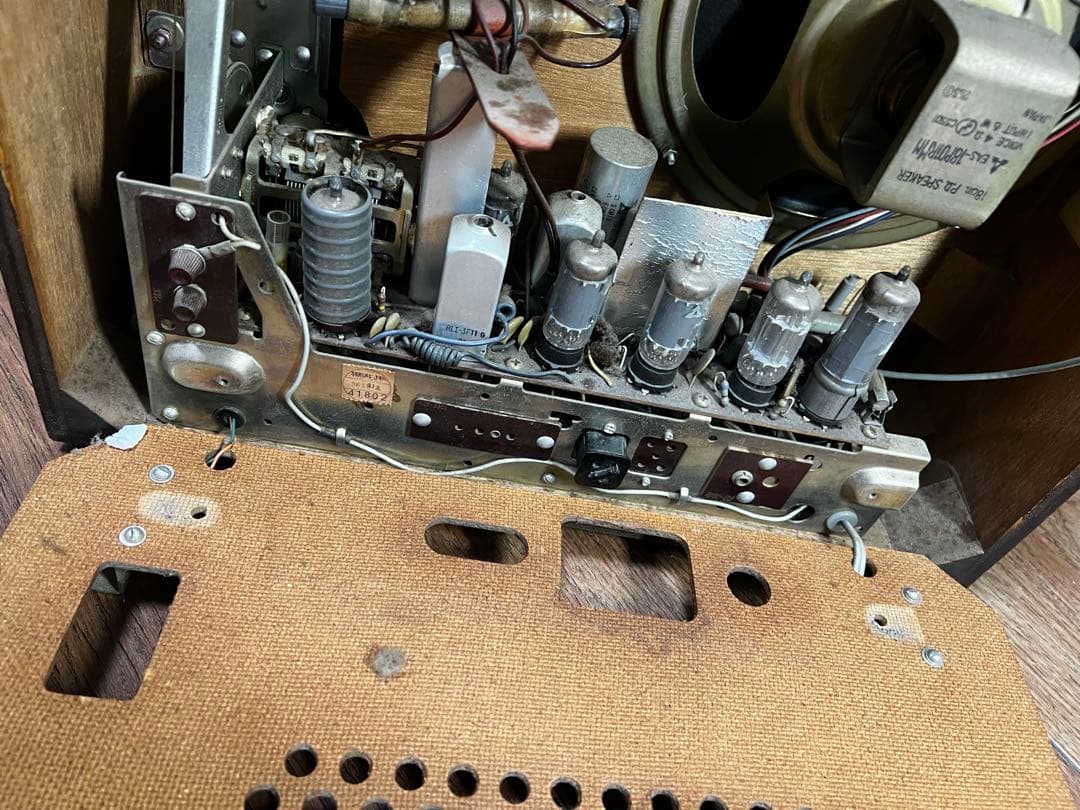 美品 NATIONAL RE-760 真空管ラジオ　FM/AM OK 通電OK