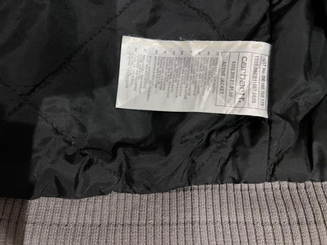 親*丼様 Carhartt アクティブジャケット グレー　00s CMT GVL