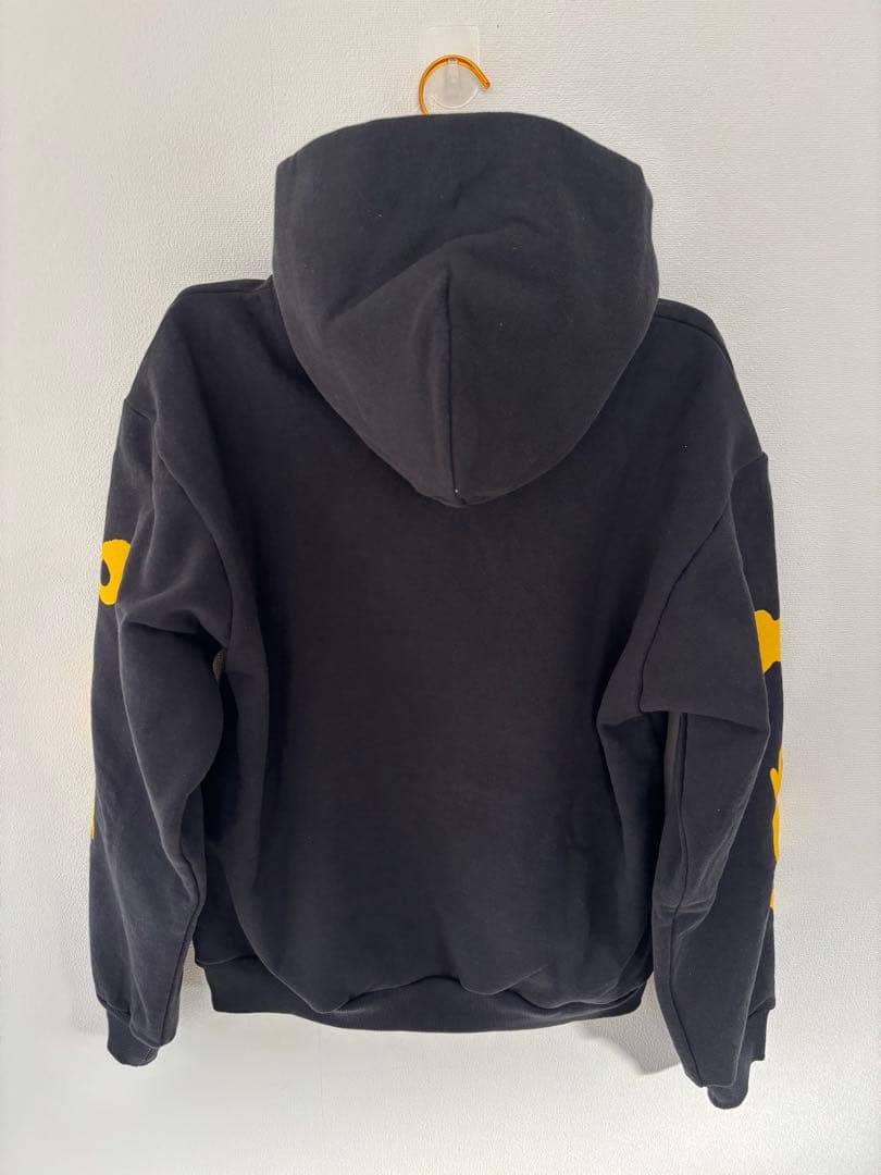 sp5der 星柄プリント フード付きパーカー　新品 Sサイズ