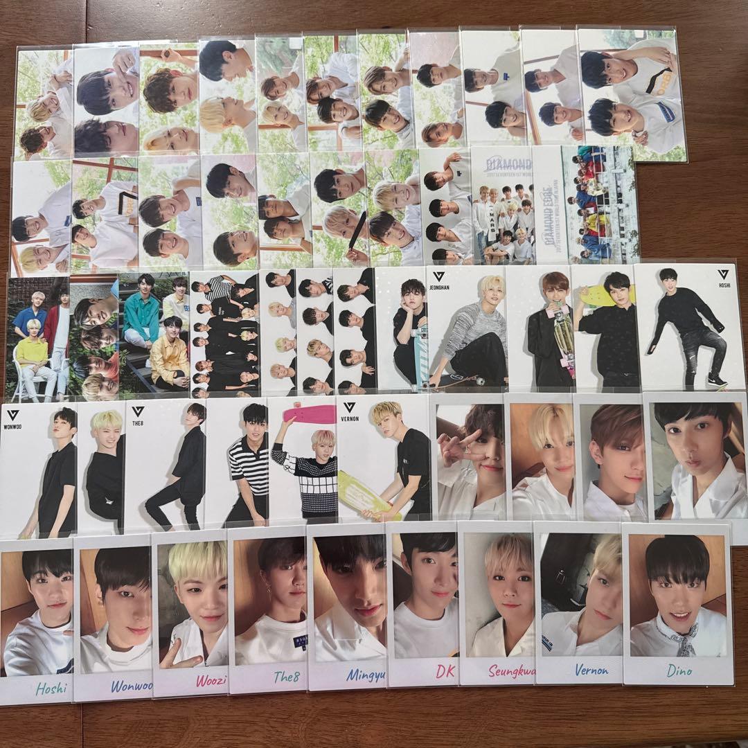 SEVENTEEN DIAMOND EDGE トレカ ホロ ペア