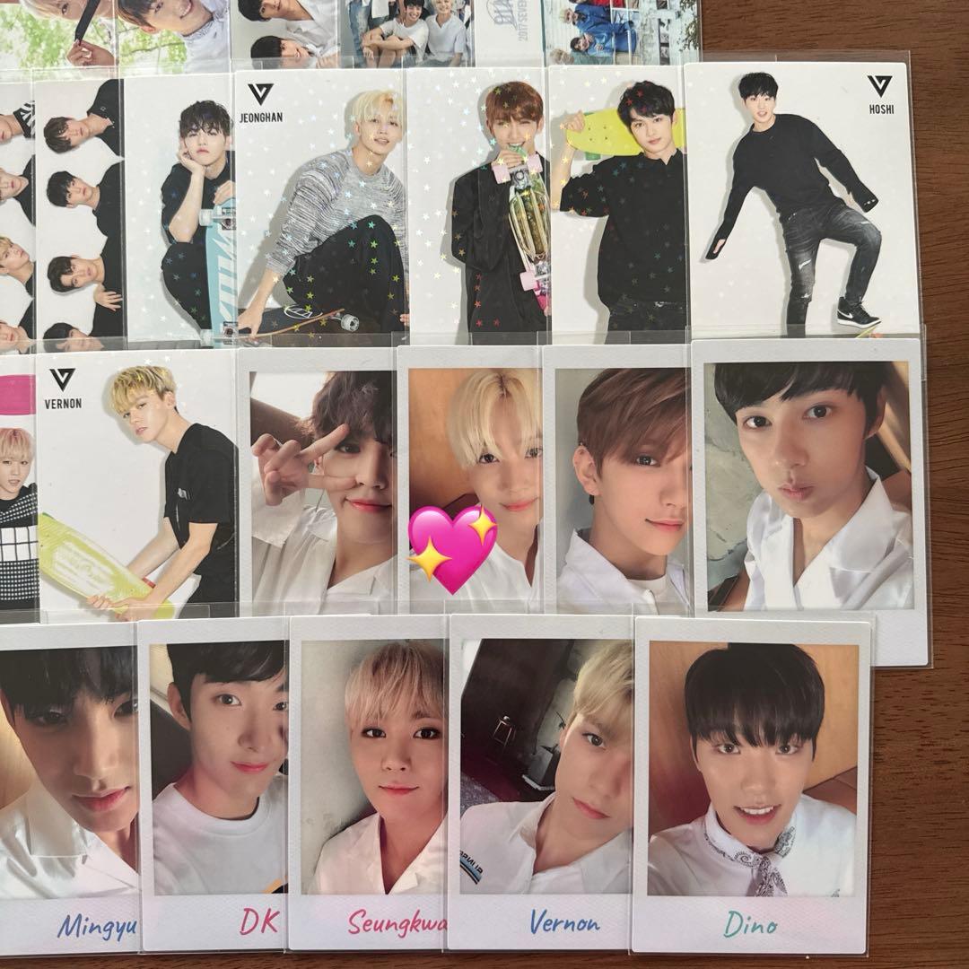 SEVENTEEN DIAMOND EDGE トレカ ホロ ペア