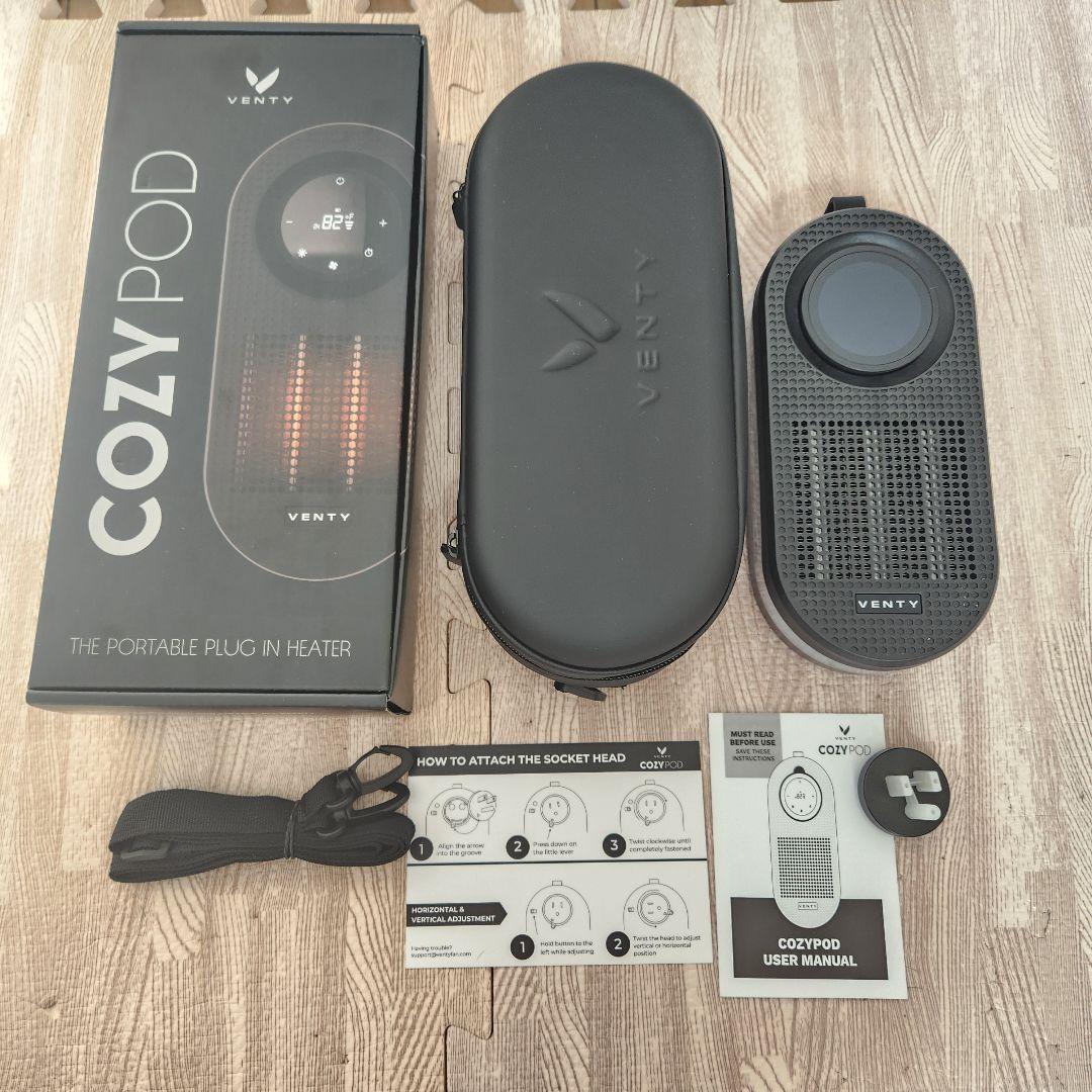 VENTY COZY POD ポータブルヒーター