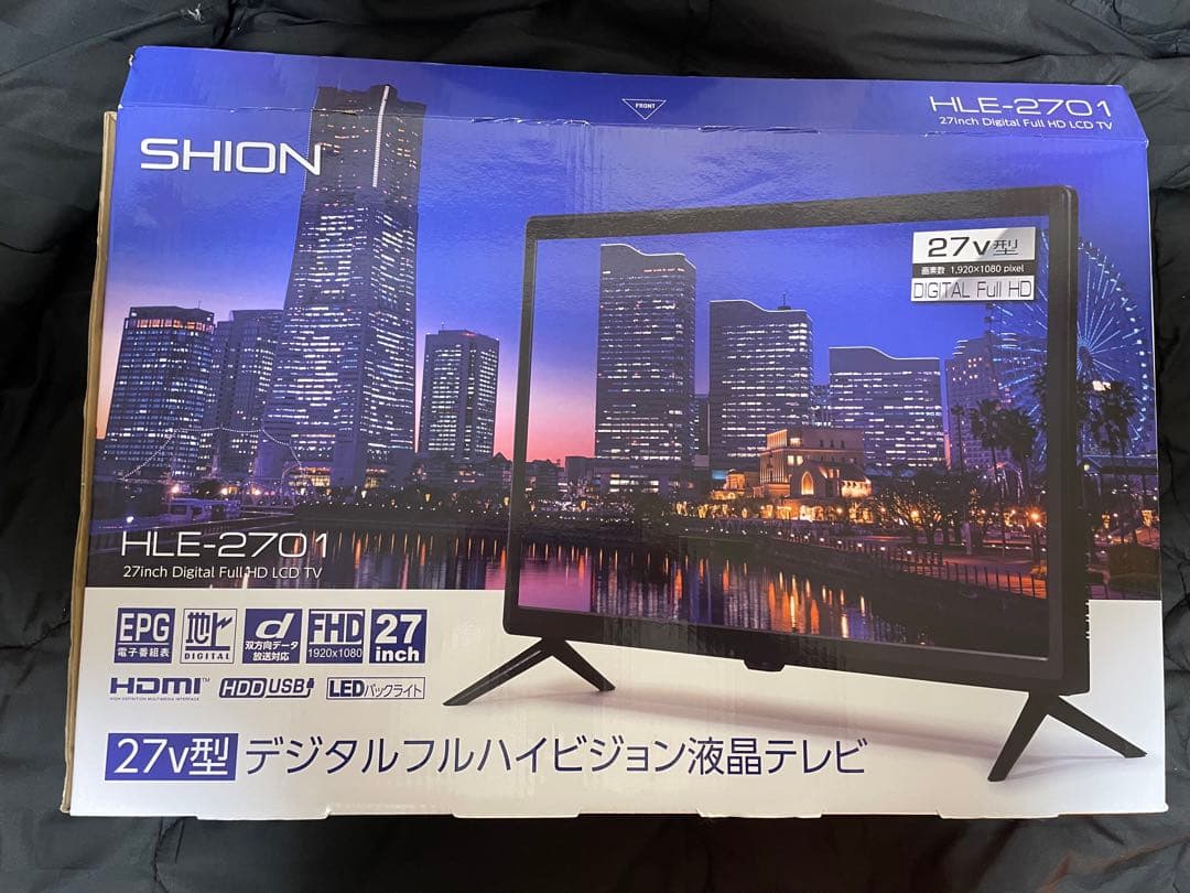 SHION 27インチ液晶テレビ HLE-2701