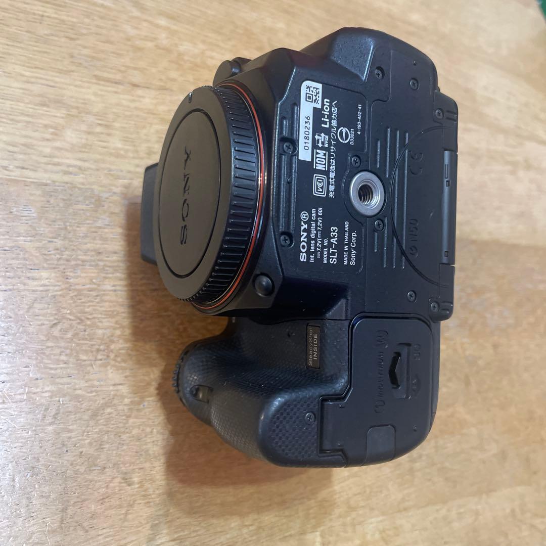 SONY α33 ズームレンズキット+ 55-200 SLT-A33 一眼カメラ